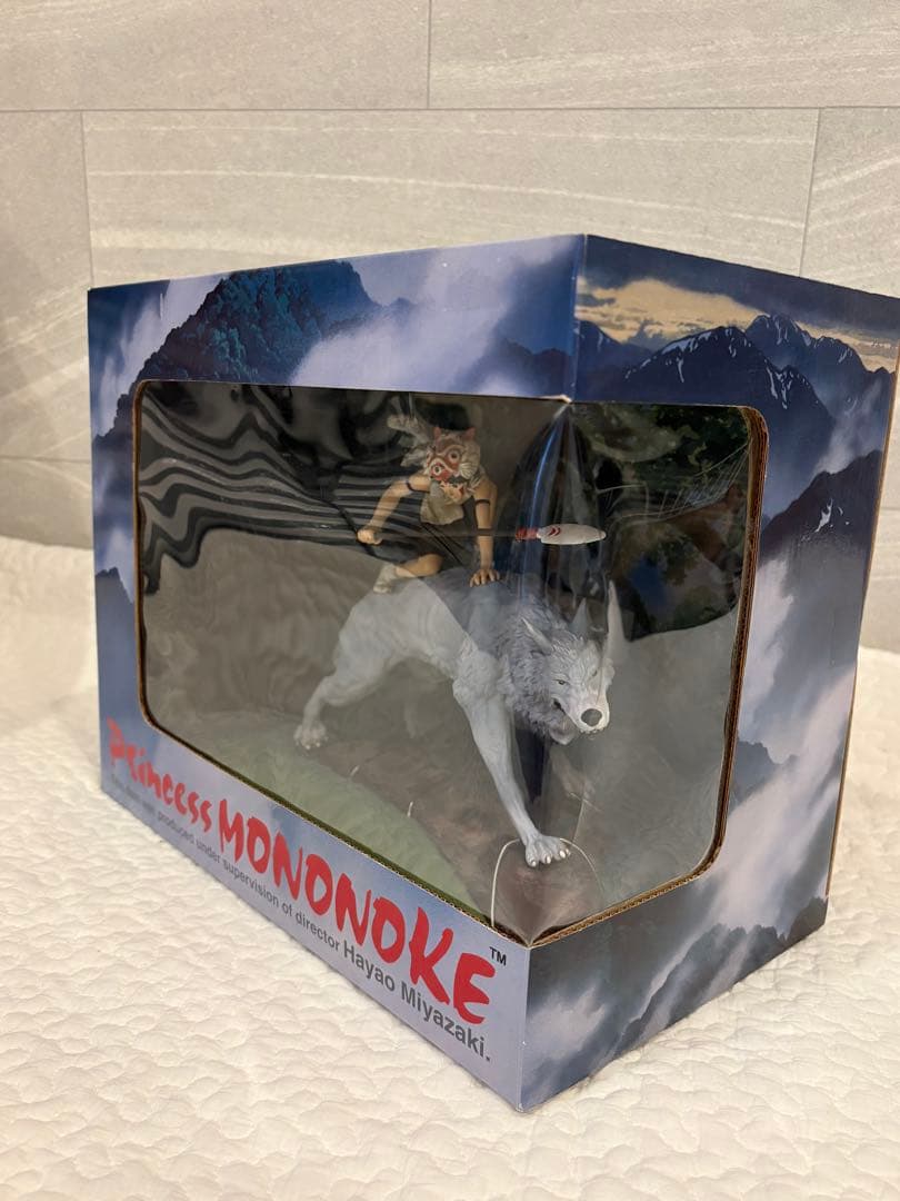 希少　もののけ姫 犬神&サン コミニカ メモリアルコレクション フィギュアジブリ