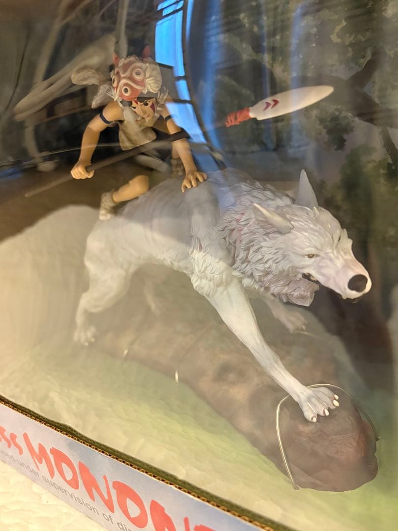 希少　もののけ姫 犬神&サン コミニカ メモリアルコレクション フィギュアジブリ