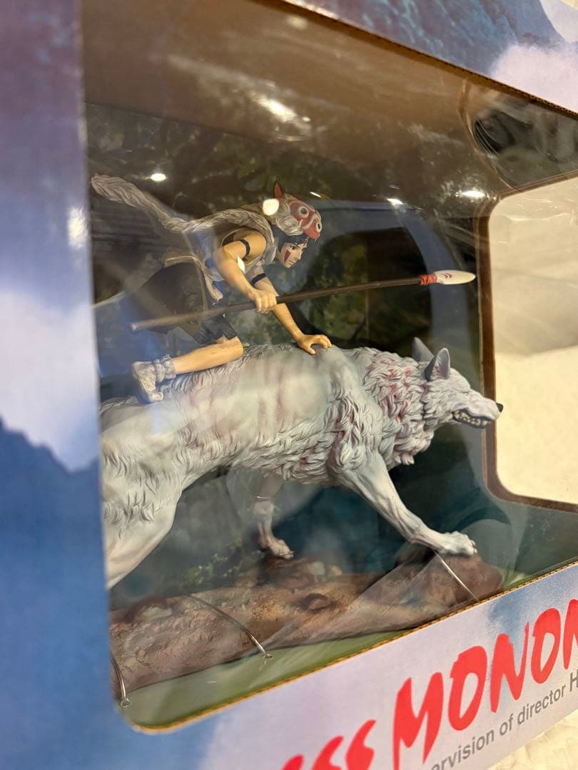 希少　もののけ姫 犬神&サン コミニカ メモリアルコレクション フィギュアジブリ