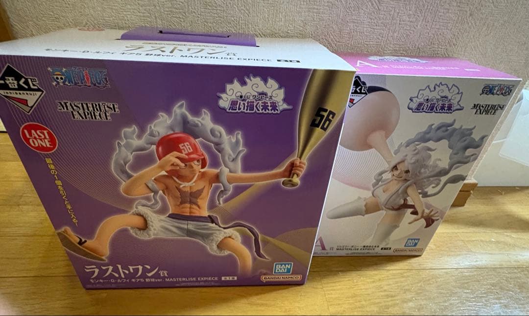 一番くじ ワンピース 思い描く未来 A賞 ラストワン賞 2体セット＋オマケ6点
