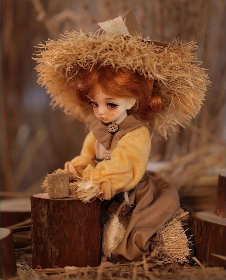 AX513 BJD 1/6 ドール本体 Patch 球体関節人形 ハンドメイド