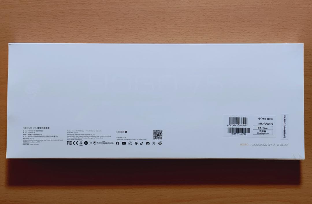 新品 ATK Yogo75 ロープロファイル メカニカルキーボード フルアルミ