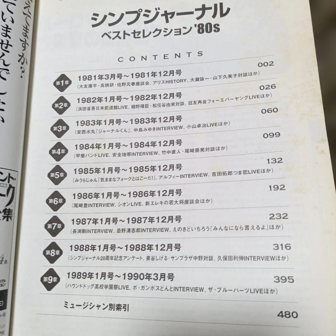 シンプジャーナルベストセレクション80