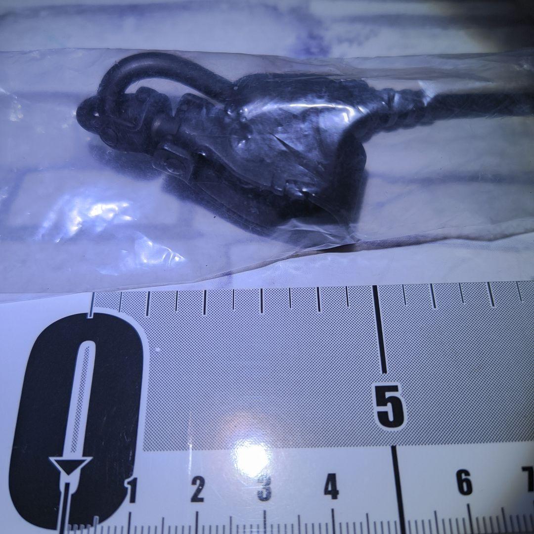 【にゃんこ】大型 警察 カールコード 拳銃 ランヤード 吊り紐 2個