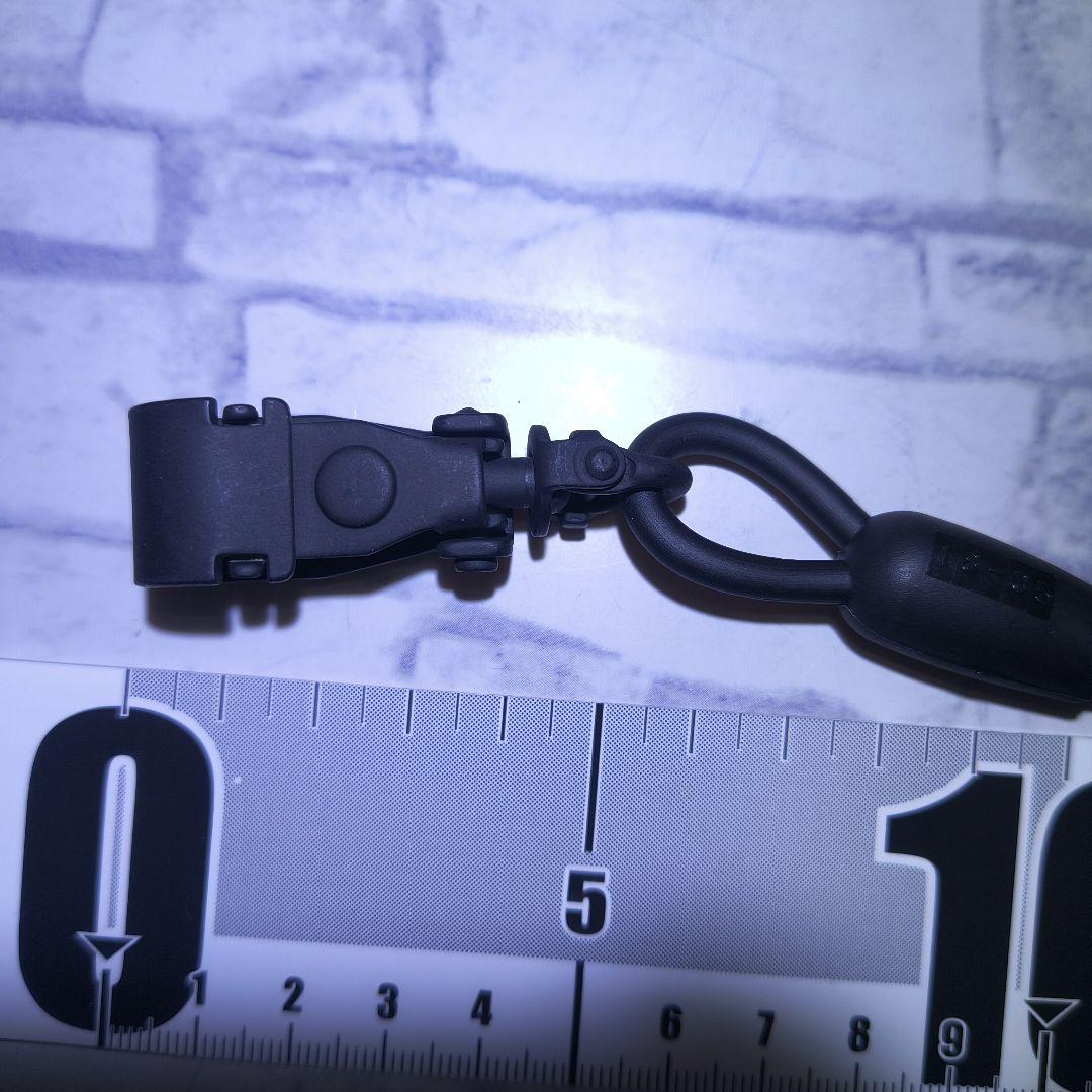 【にゃんこ】大型 警察 カールコード 拳銃 ランヤード 吊り紐 2個