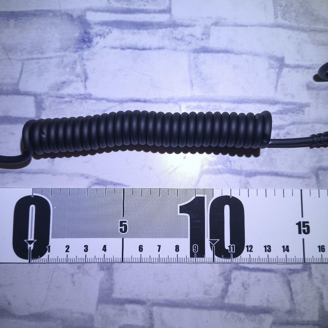 【にゃんこ】大型 警察 カールコード 拳銃 ランヤード 吊り紐 2個