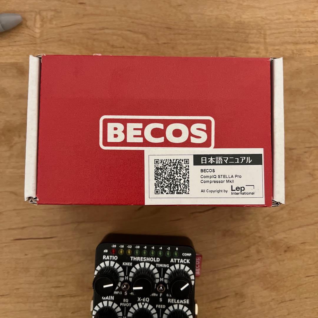 ギター BECOS CompEQ STELLA Pro Compressor