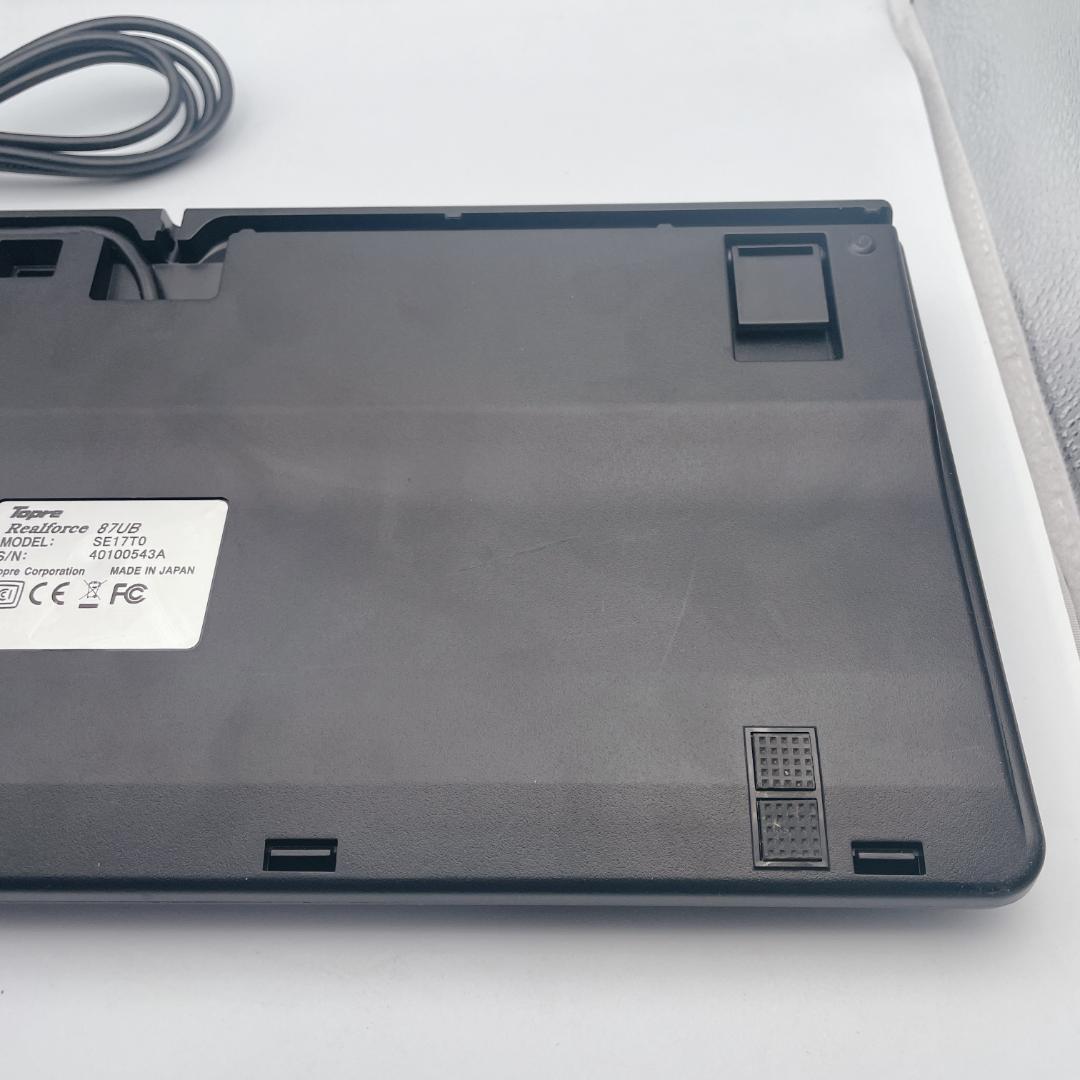 【美品】Topre Realforce 87UB キーボード SE17T0