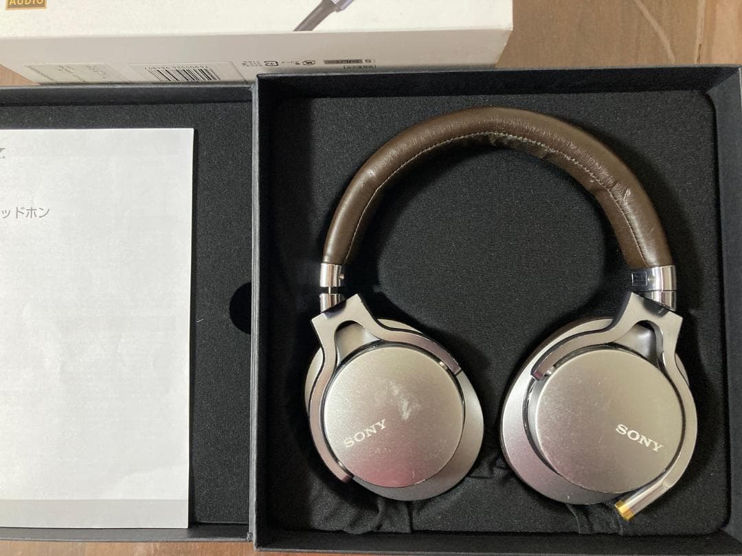 SONY MDR-1A シルバー ケーブル3種セット