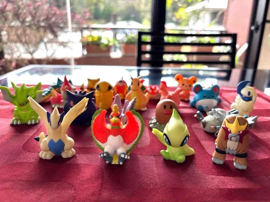 ポケモンキッズ　指人形　フィギュア　20体まとめ売り　ルギア　ホウオウ　伝説