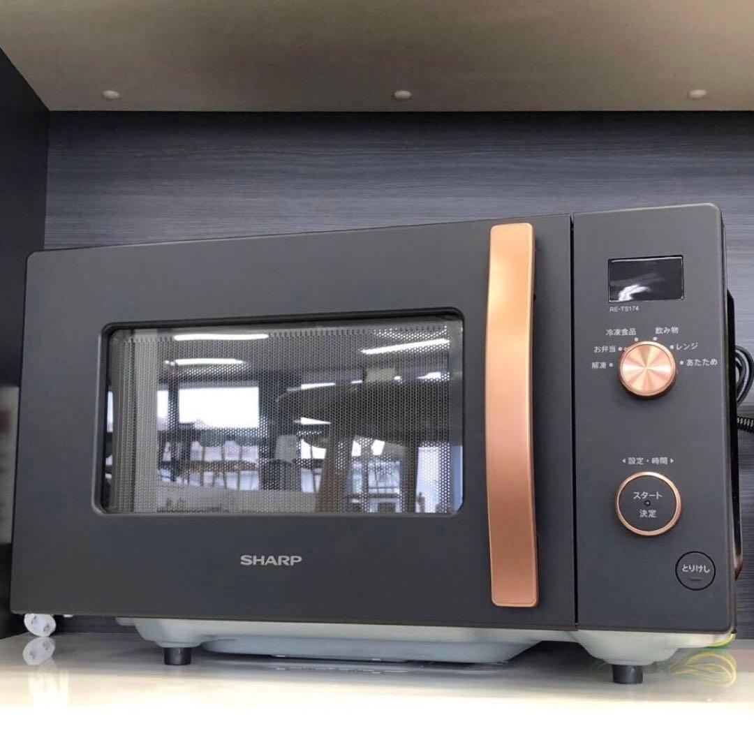 SHARP シャープ　単機能電子レンジ　RE-TS174-B 2024年製
