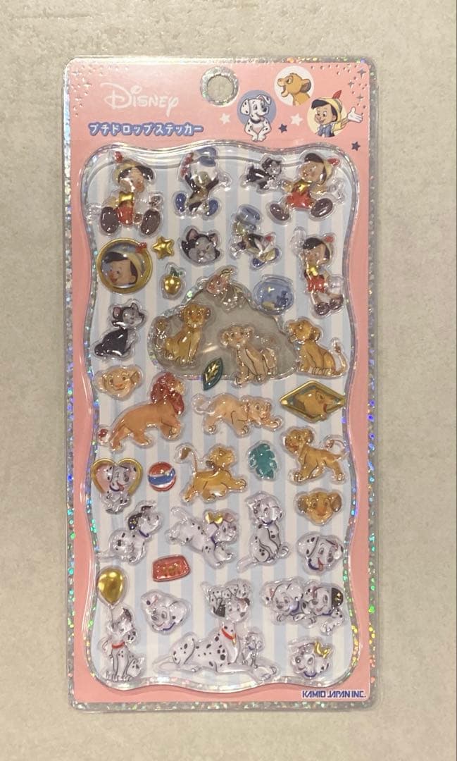 【正規品】プチドロップステッカー　ディズニー