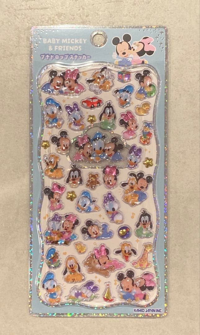【正規品】プチドロップステッカー　ディズニー