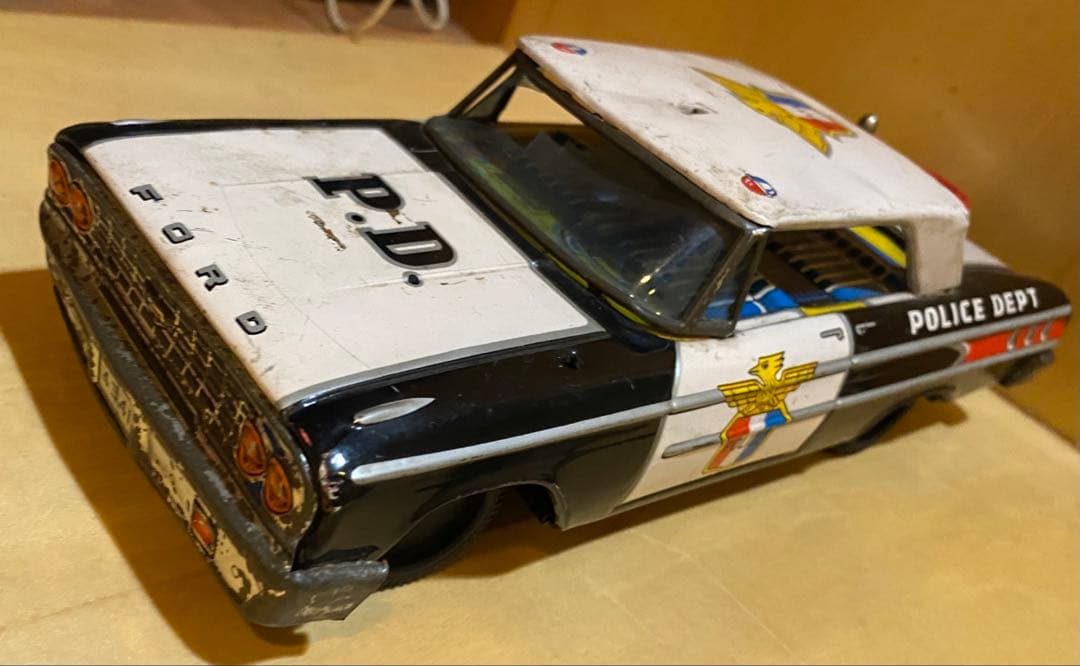 日本製　ブリキ製　フォード　ギャラクシー　ミニカー　アメ車　1/18程度　最安値