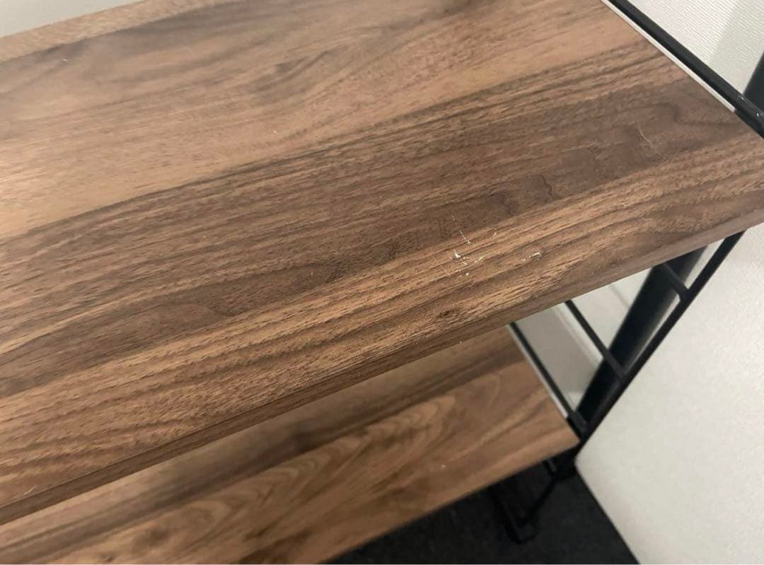 KSK　ニトリ nポルダ ラック棚 ブラウン 80