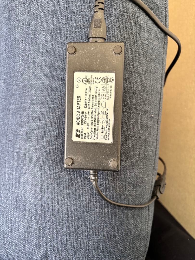 【ニトリ】2人掛け 電動リクライニングソファ Nビリーバ 布 ネイビー