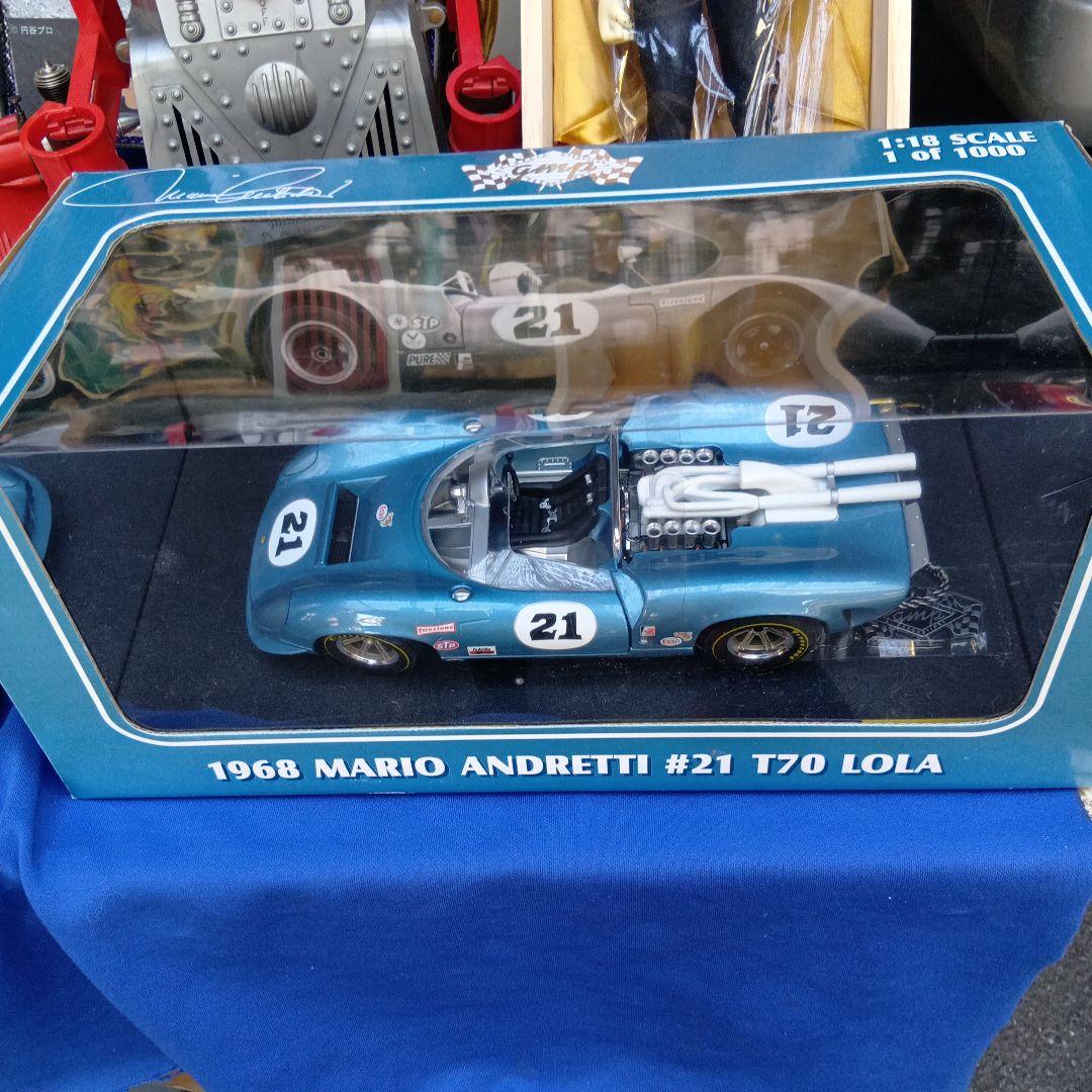 GMP ミニカー　マリオ・アンドレッティ　限定シリアルナンバー入り