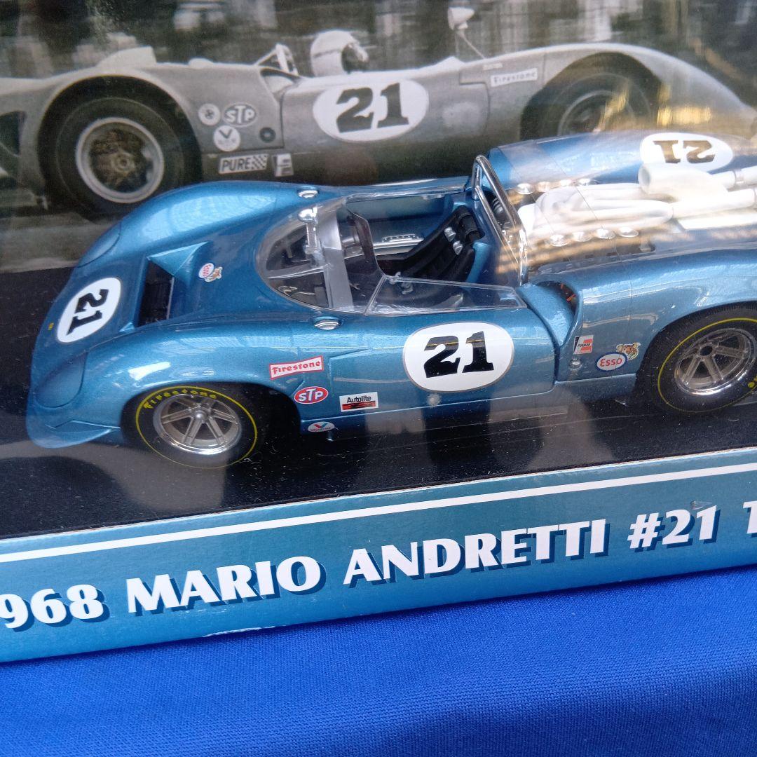 GMP ミニカー　マリオ・アンドレッティ　限定シリアルナンバー入り