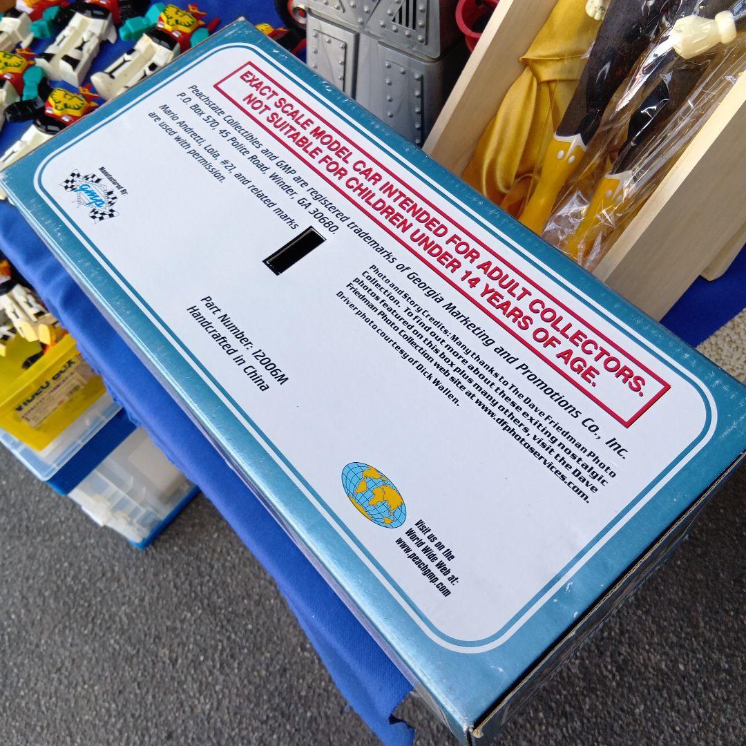 GMP ミニカー　マリオ・アンドレッティ　限定シリアルナンバー入り