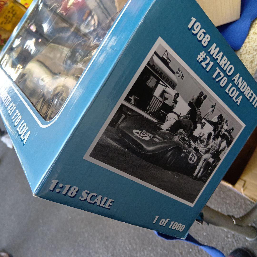 GMP ミニカー　マリオ・アンドレッティ　限定シリアルナンバー入り