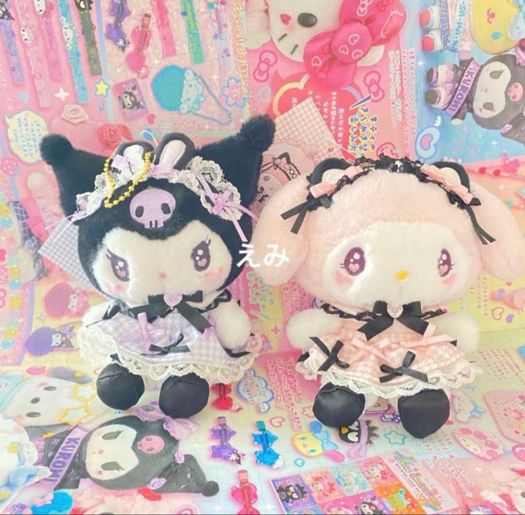 サンリオ　新品　マスコッマイメロ　クロミ　ユメリボンシリーズ　未使用　タグ付き