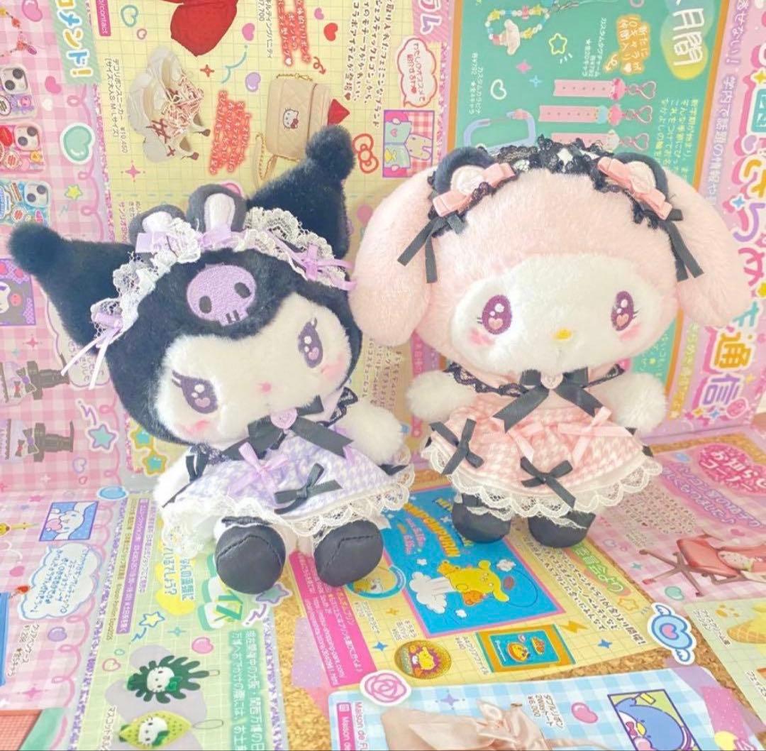 サンリオ　新品　マスコッマイメロ　クロミ　ユメリボンシリーズ　未使用　タグ付き