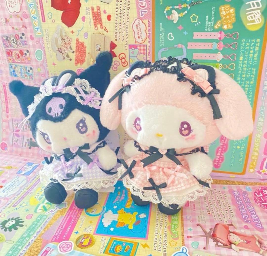 サンリオ　新品　マスコッマイメロ　クロミ　ユメリボンシリーズ　未使用　タグ付き