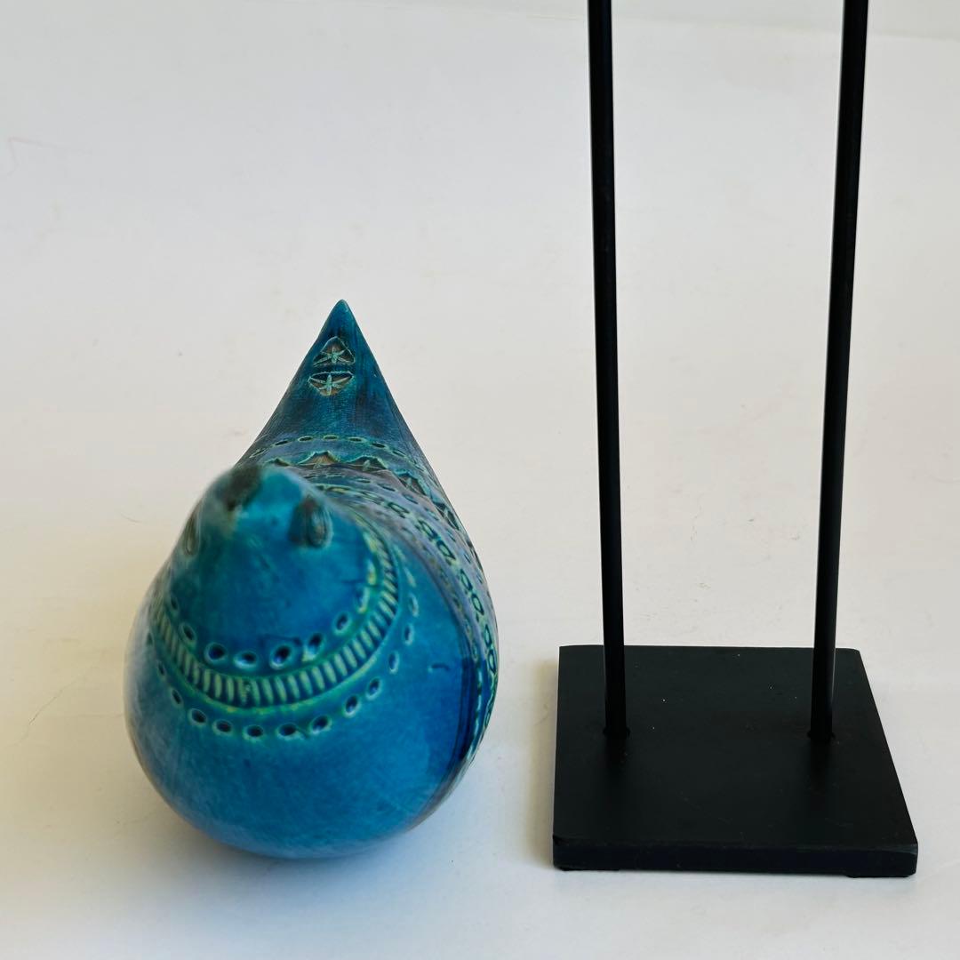 ビトッシ リミニブルー イタリア製 置物 鳥 オブジェ インテリア 陶器