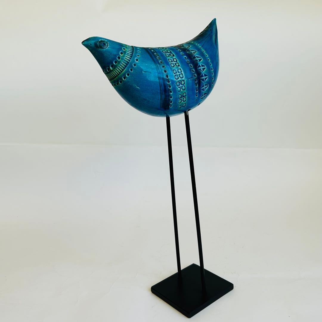 ビトッシ リミニブルー イタリア製 置物 鳥 オブジェ インテリア 陶器