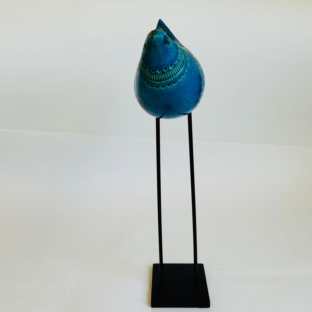 ビトッシ リミニブルー イタリア製 置物 鳥 オブジェ インテリア 陶器