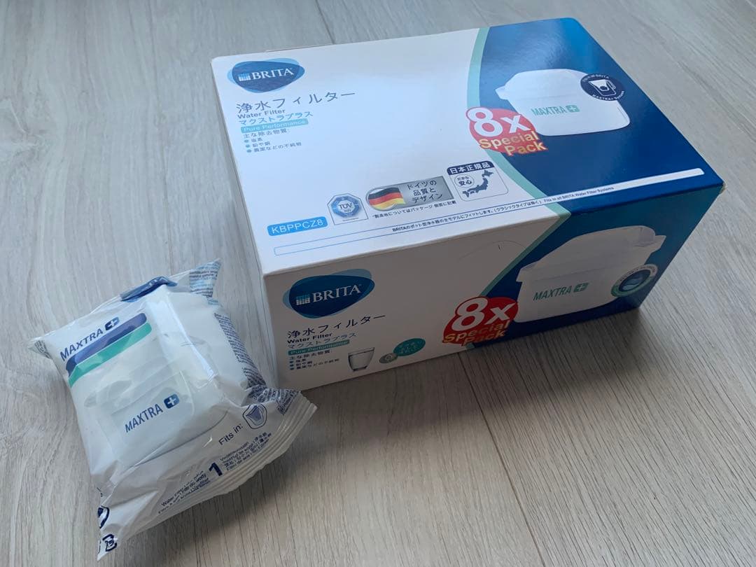 BRITA 浄水フィルター 8個＋1個