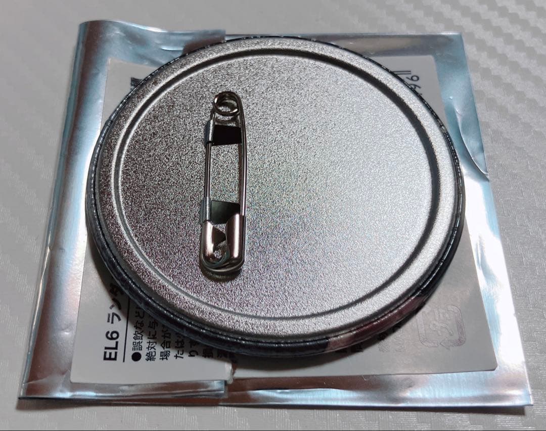 EL6 ElementSicks RWY 缶バッジ 新ビジュ サイン入り JIL