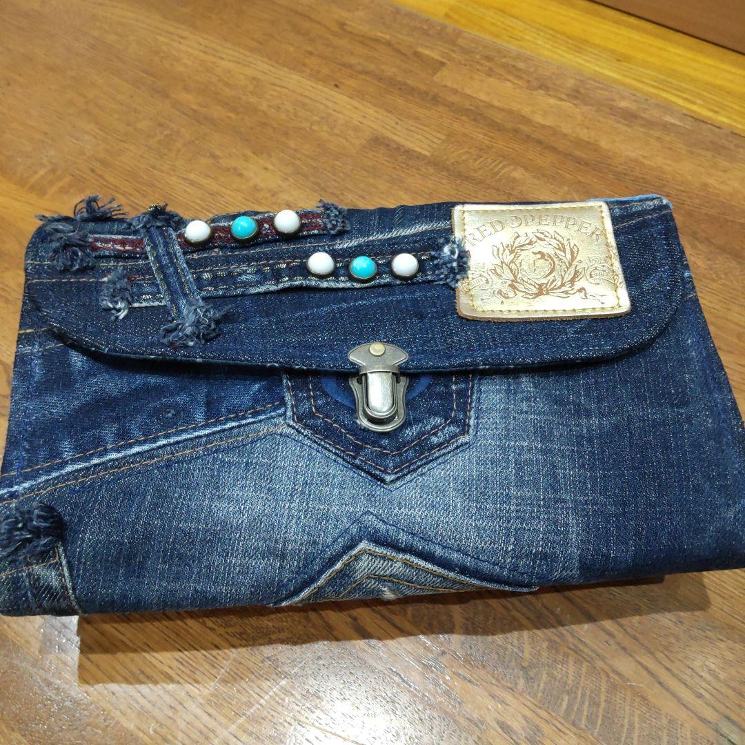 デニムリメイク▪長財布▪通帳▪お薬手帳▪スマホショルダーバッグ▪ハンドメイド