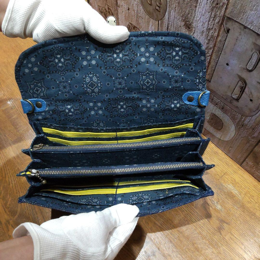 デニムリメイク▪長財布▪通帳▪お薬手帳▪スマホショルダーバッグ▪ハンドメイド
