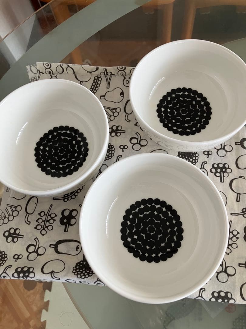 お値下げ　マリメッコ　ボウル3点