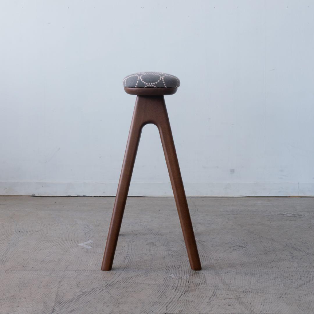 キッチンスツールBR H530＋ミナ ペルホネン　タンバリン