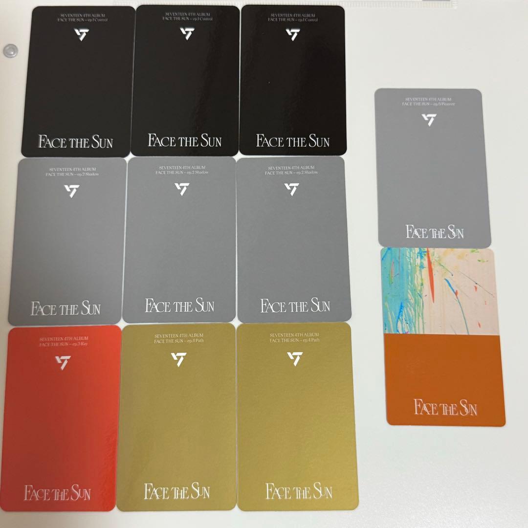 SEVENTEEN セブチ トレカ ジョンハン Face the sun