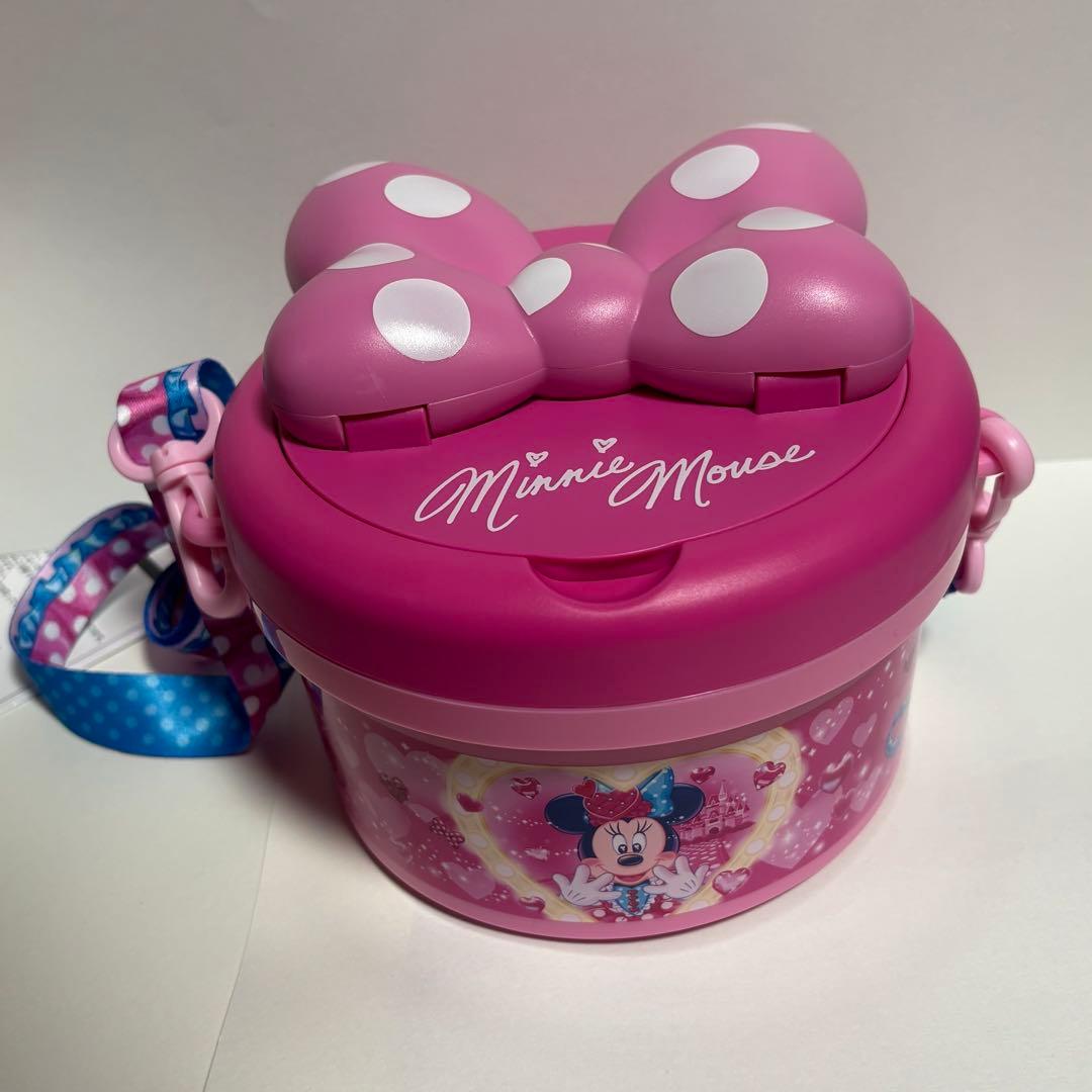 ミニーのファンダーランド　ミニパル　ポップコーンバケット＆ぬいぐるみバッジ