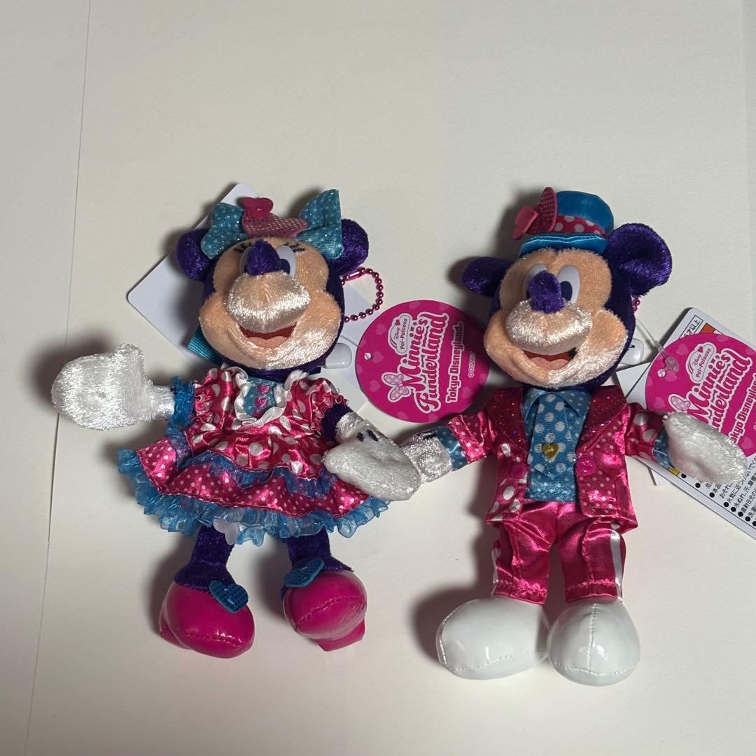 ミニーのファンダーランド　ミニパル　ポップコーンバケット＆ぬいぐるみバッジ