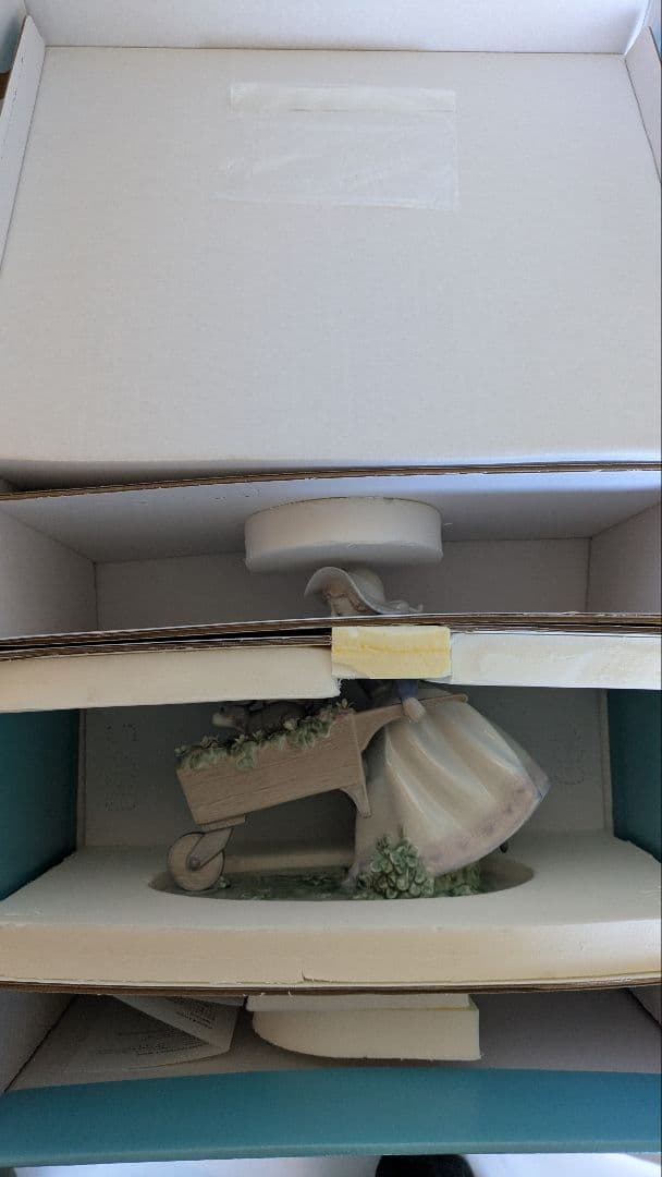 リヤドロ LLADRO 「乗せてあげる」新品　正規の元箱