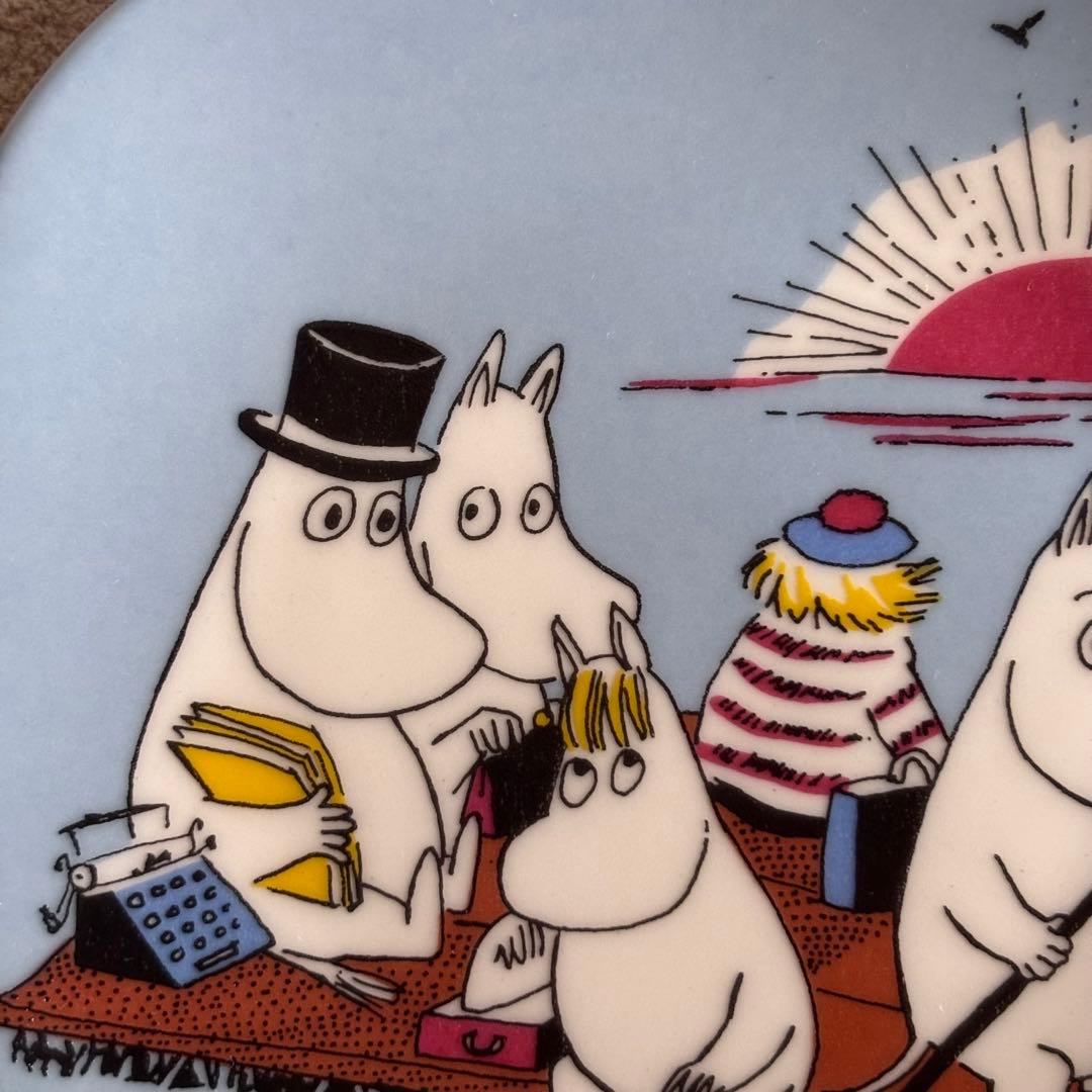 ARABIA ムーミン ウォールプレート 1991年Sunset 飾り皿