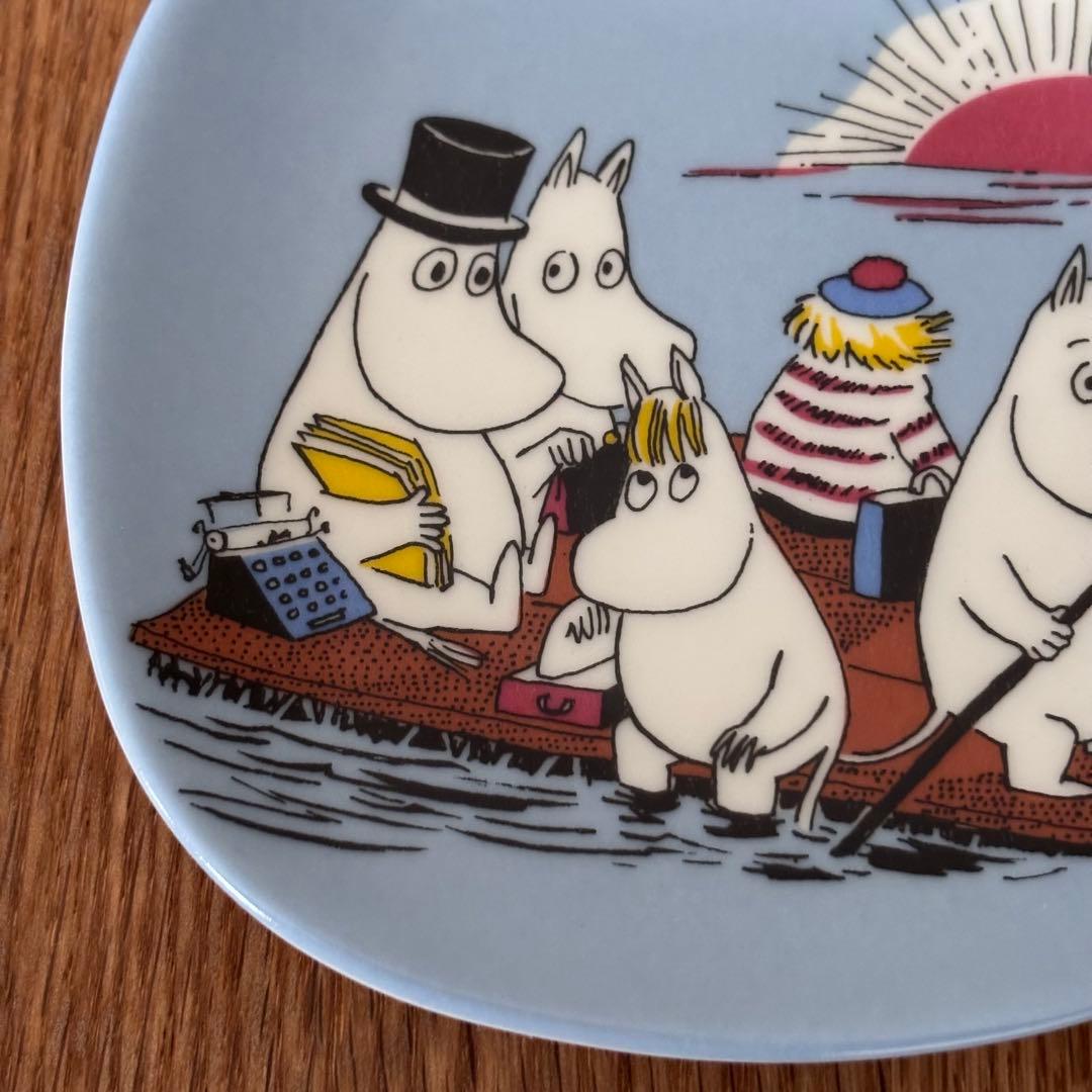 ARABIA ムーミン ウォールプレート 1991年Sunset 飾り皿