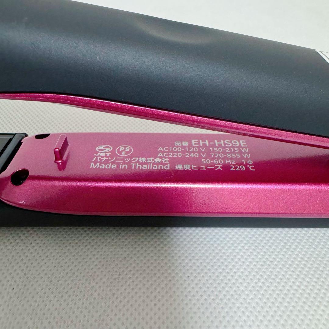 Panasonic ナノケア ストレートヘアアイロン EH-HS9E