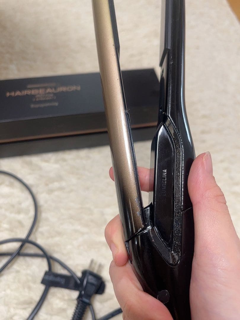 早い者勝ち　ヘアビューロン　4d ストレートアイロン　ジャンク