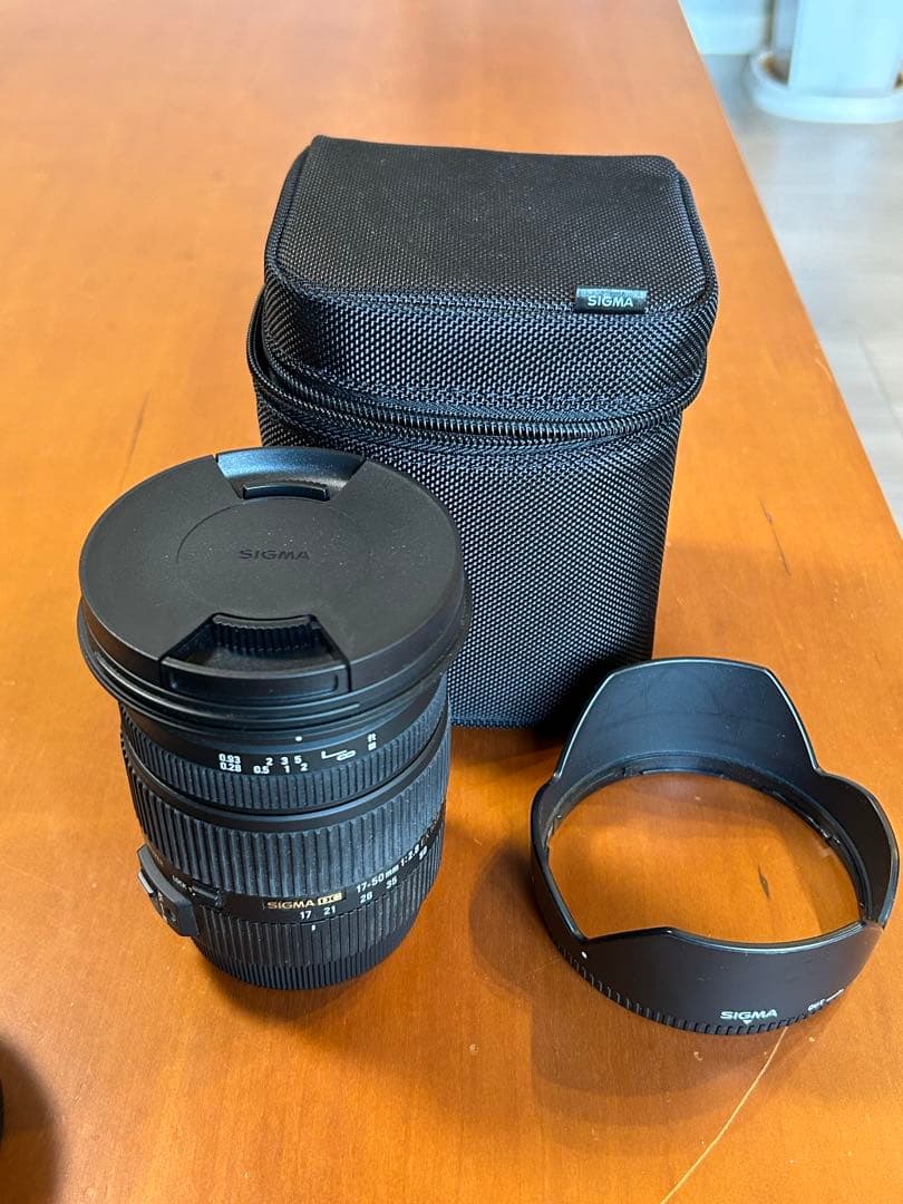 SIGMA 17-50mm F2.8 DC EX HSM レンズセット　キャノン
