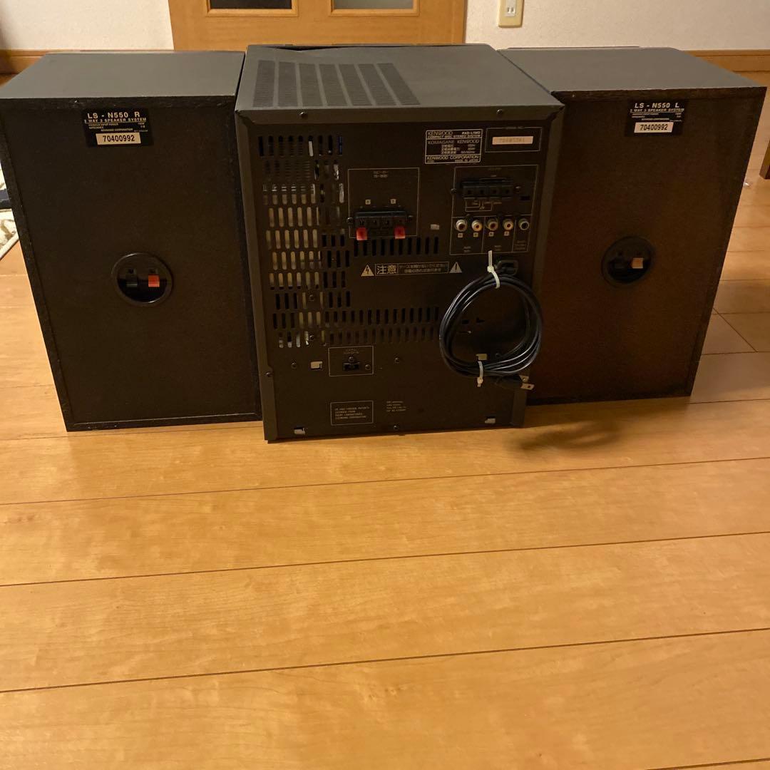 KVC コンパクトコンポ CD3枚・MD・