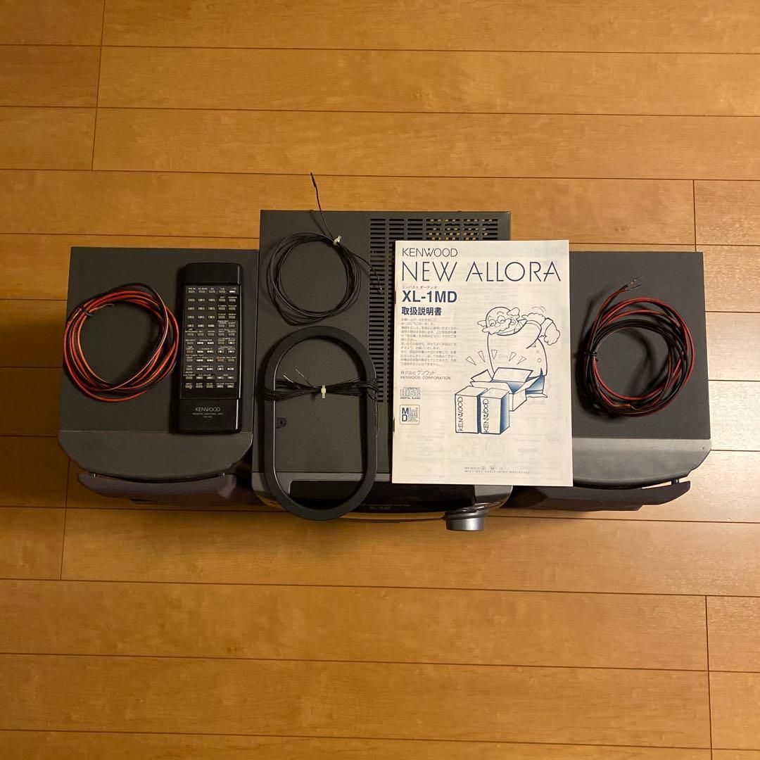 KVC コンパクトコンポ CD3枚・MD・
