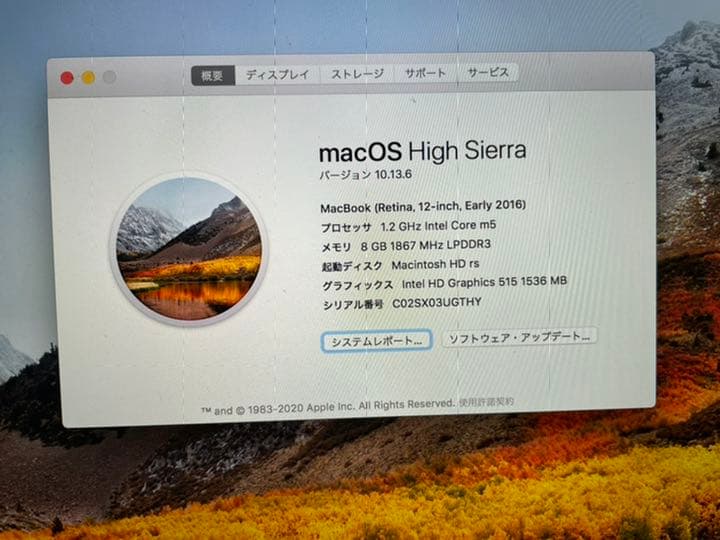 【お買い得】macbook 12インチ　usカスタマイズ版