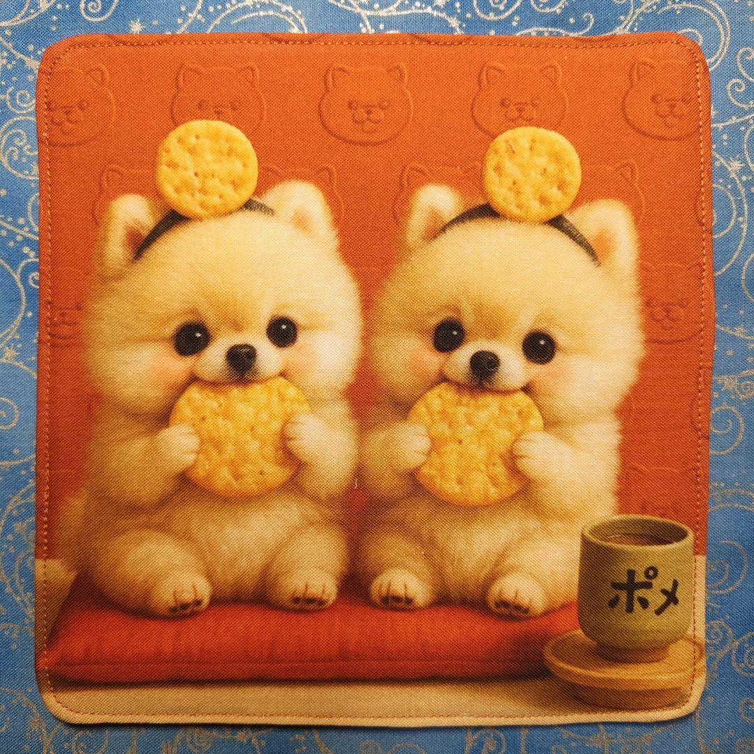 yourelia 　4重ハンカチ　ネコちゃん柄　18枚