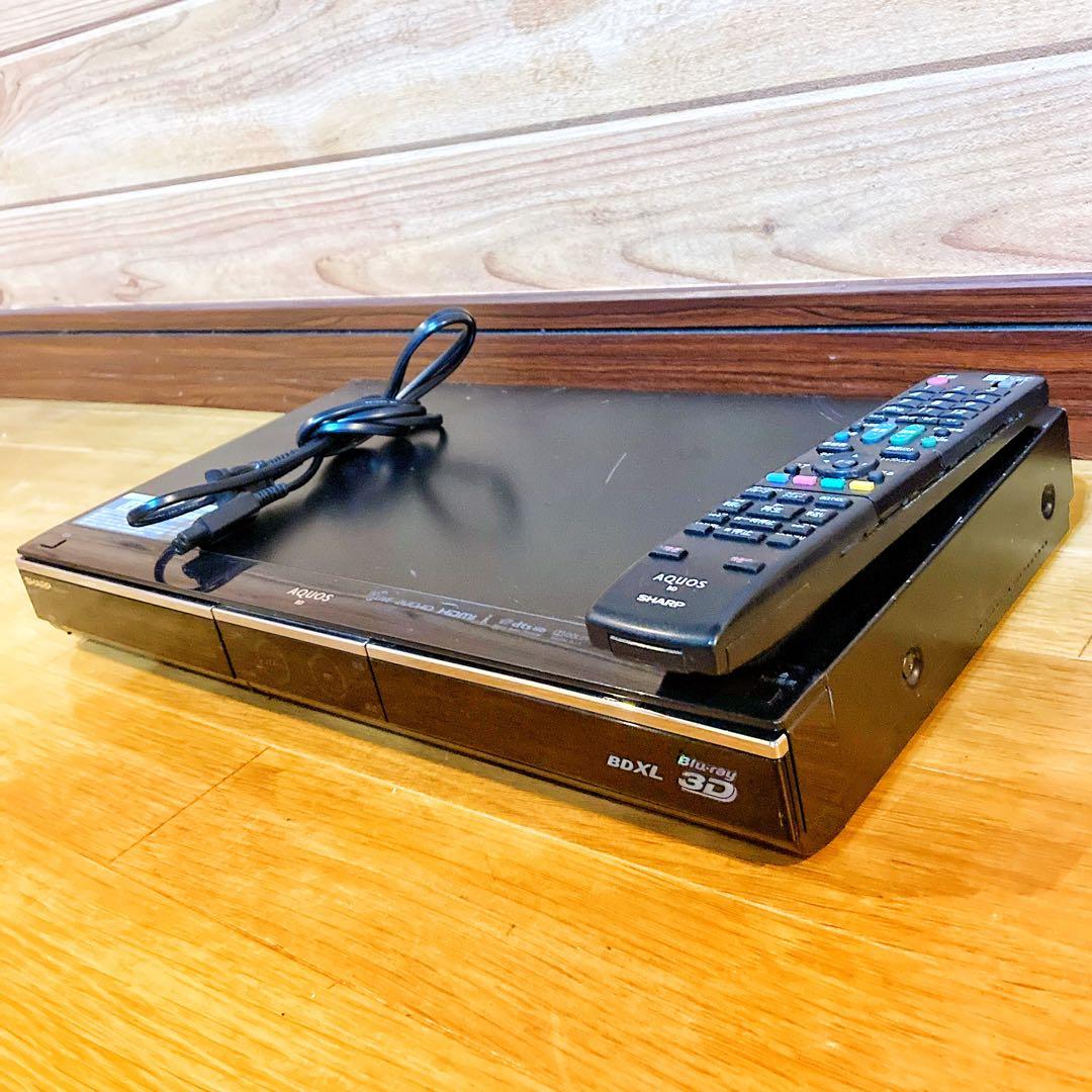 SHARP AQUOS ブルーレイレコーダー HDD 500GB 2番組同時録画